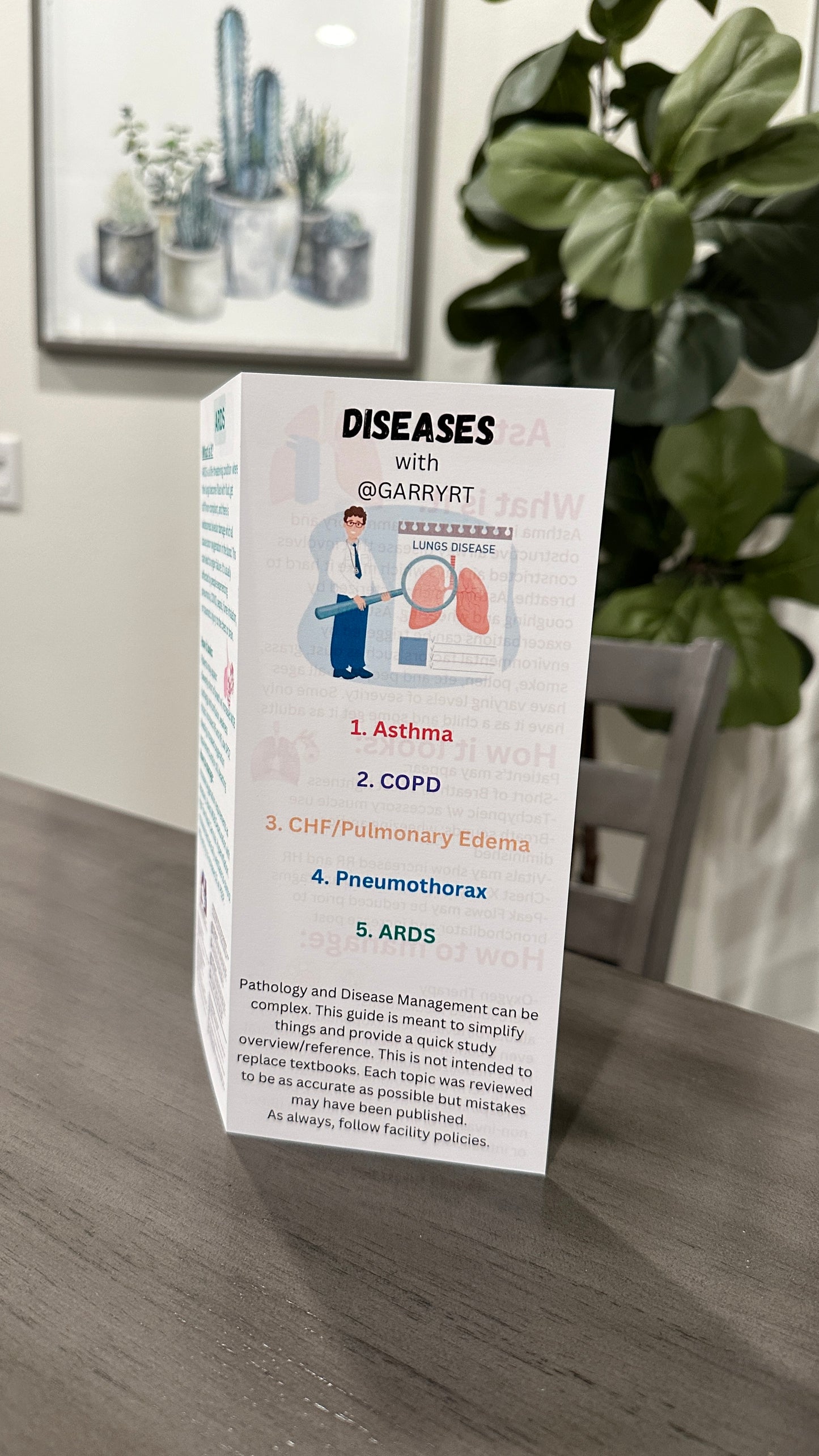 Respiratory Diseases and Pathology Study Guide